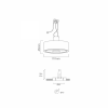 Oprawa natynkowa Neo Toupe Slim KG / Ufo Gold GU10 8W Orlicki Design OR86492
